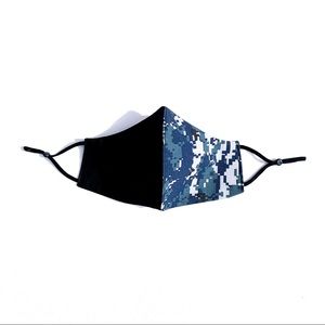 BLACK X DIGITAL BLUE CAMO MASKS